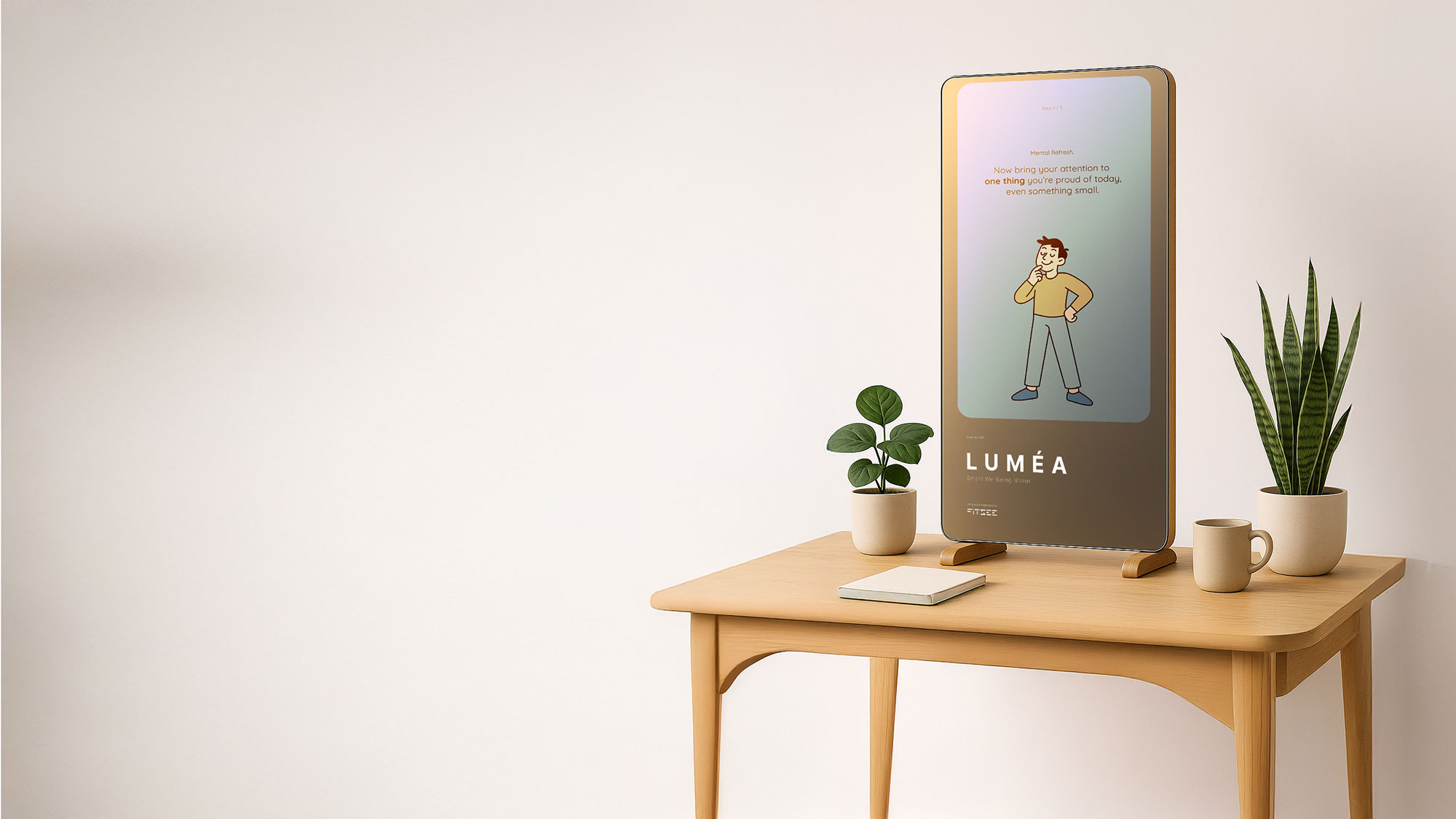 FITSEE Luméa — Workplace Wellbeing Smart Mirror